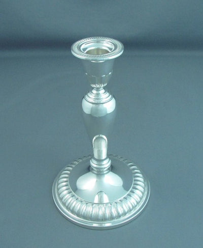 Birks Sterling Silver Candlesticks - JH Tee Antiques