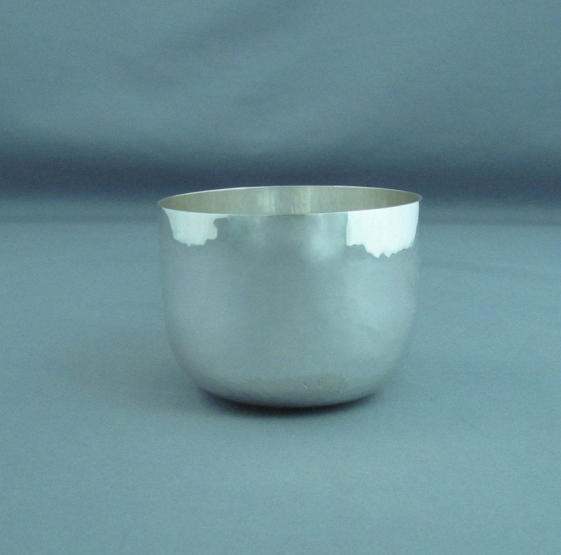 Victorian Silver Tumbler Cup - JH Tee Antiques