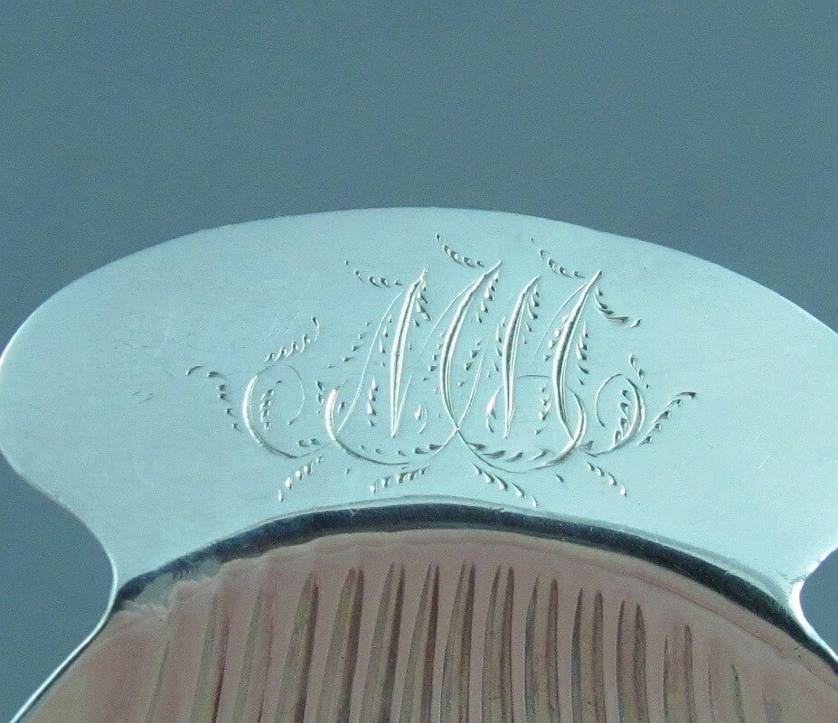 Hester Bateman Silver Caddy Spoon - JH Tee Antiques