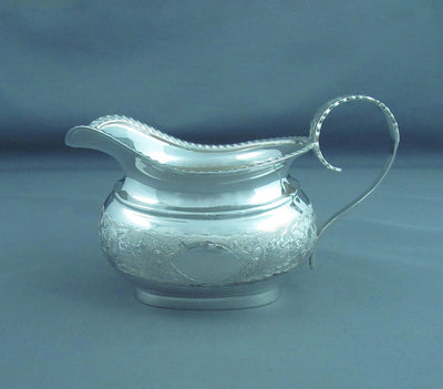 Carmichael Sterling Silver Tea Set - JH Tee Antiques