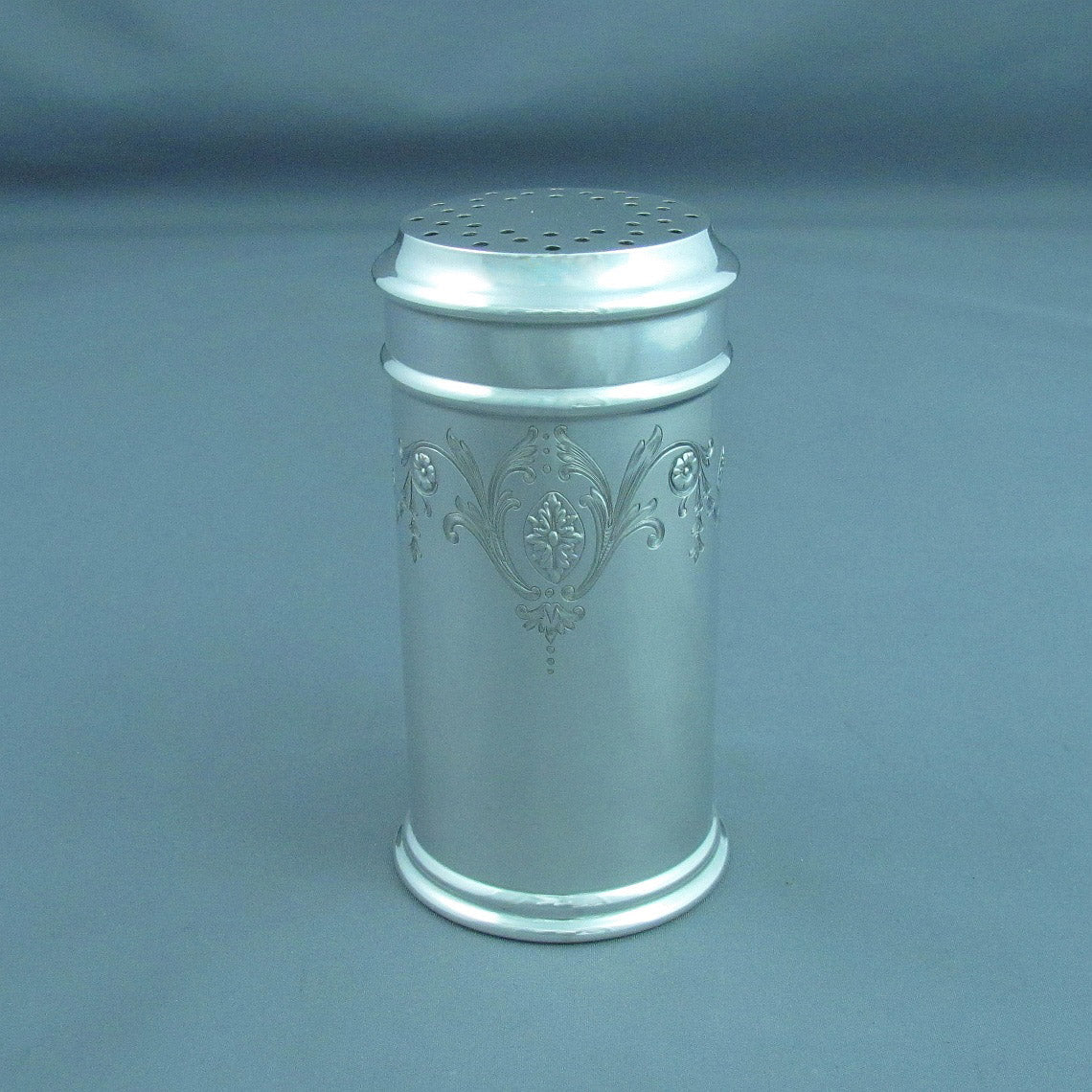 Whiting Sterling Silver Muffineer - JH Tee Antiques
