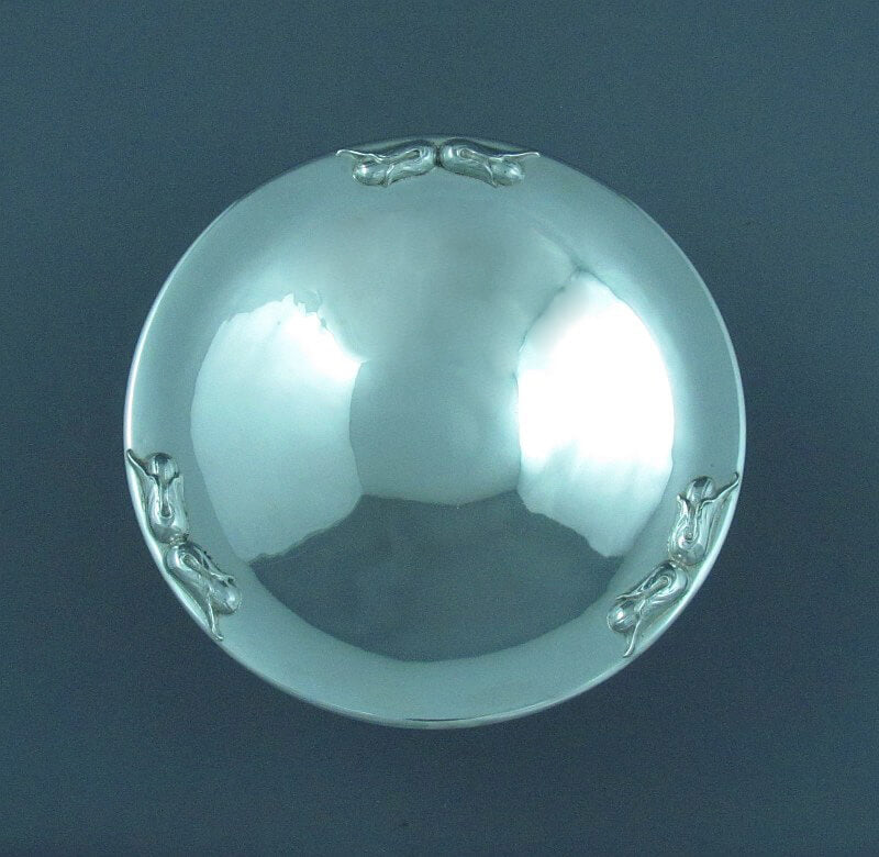 Poul Petersen Sterling Silver Candy dish - JH Tee Antiques