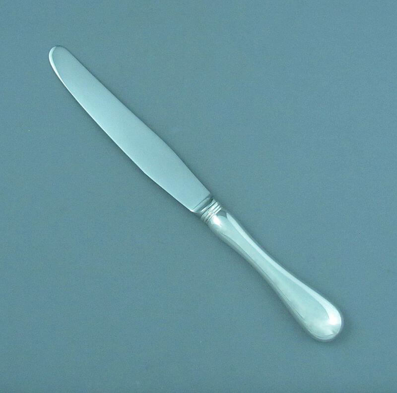 Birks Old English Pattern Sterling Dinner Knife - JH Tee Antiques