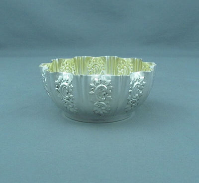 Victorian Silver Sugar Bowl - JH Tee Antiques