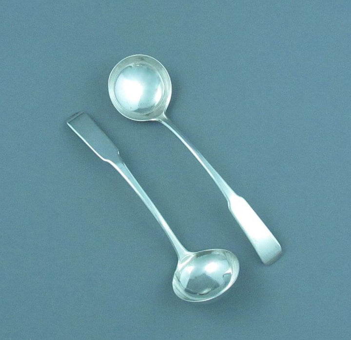 Scottish Provincial Silver Toddy Ladles Dundee - JH Tee Antiques