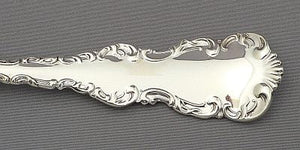 8 Louis XV Pattern Sterling Silver Oyster Forks - JH Tee Antiques