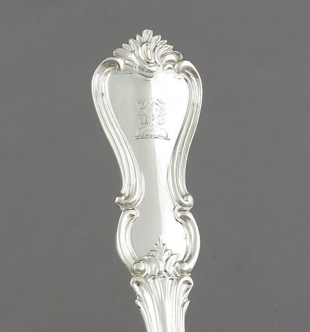 Albert Pattern Silver Flatware set for 6 - JH Tee Antiques