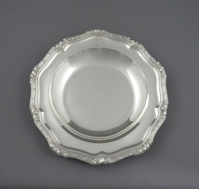 Benjamin Smith Silver Soup Bowl - JH Tee Antiques