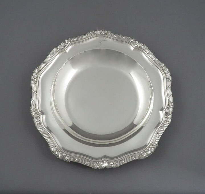 Benjamin Smith Silver Soup Bowl - JH Tee Antiques