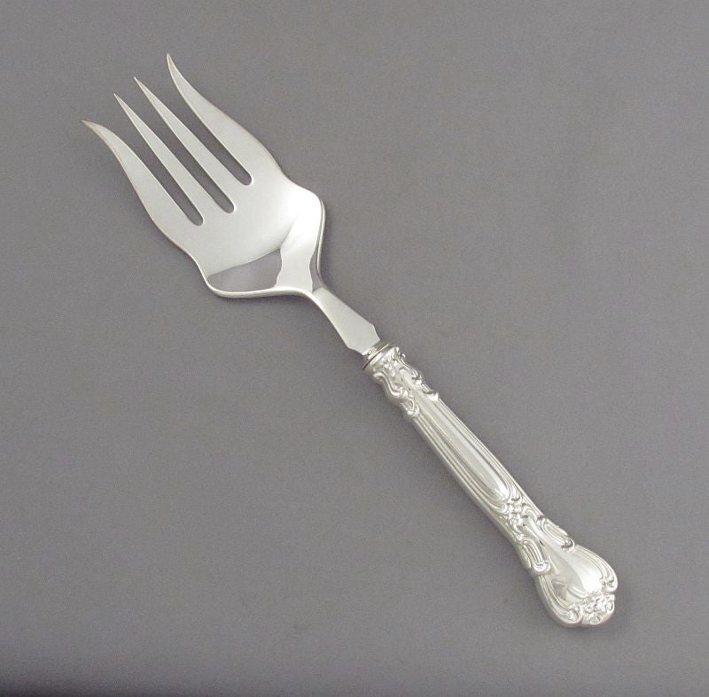 Birks Chantilly Pattern Serving Fork - JH Tee Antiques