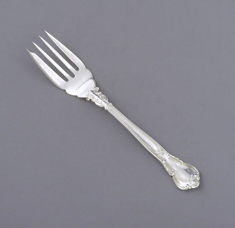 Birks Chantilly Sterling Salad Fork - JH Tee Antiques