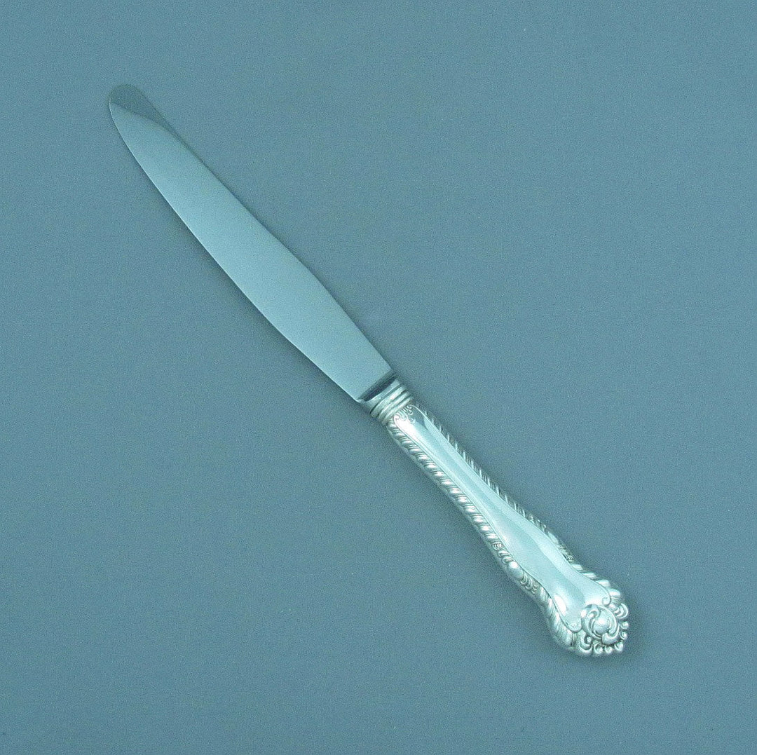 Birks Gadroon Sterling Dinner Knife - JH Tee Antiques