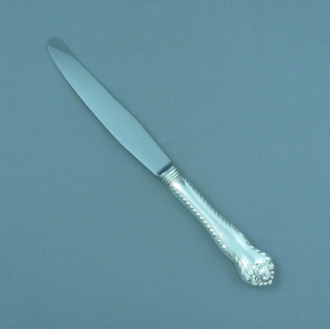 Birks Gadroon Sterling Dinner Knife - JH Tee Antiques