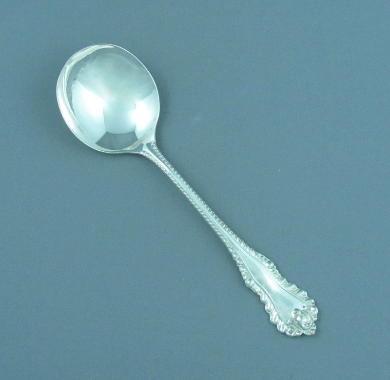 Birks Gadroon Pattern Sterling Soup Spoon - JH Tee Antiques