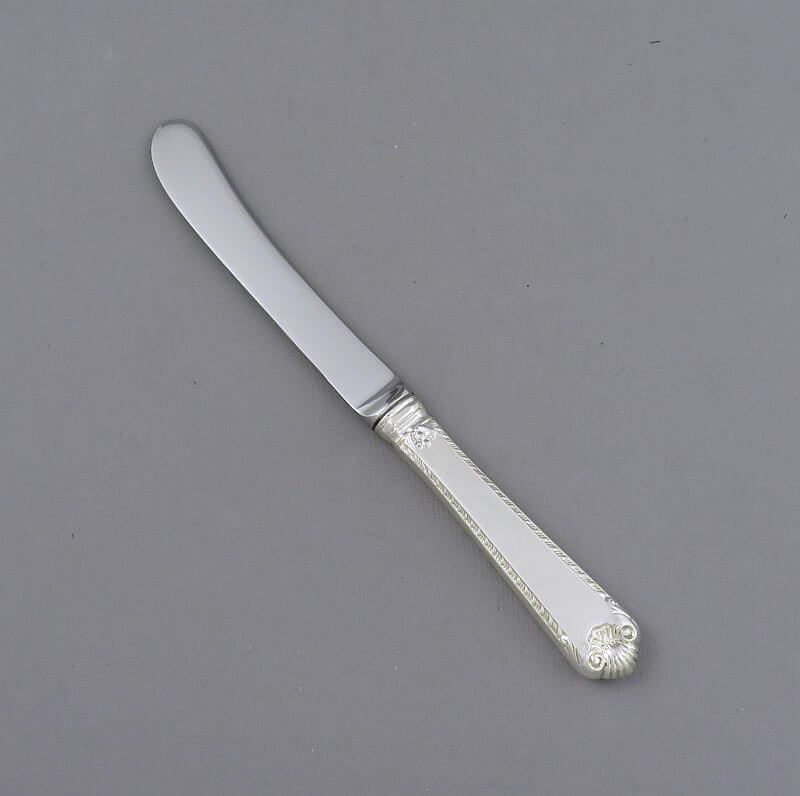 Birks George II Sterling Silver Butter Spreader - JH Tee Antiques