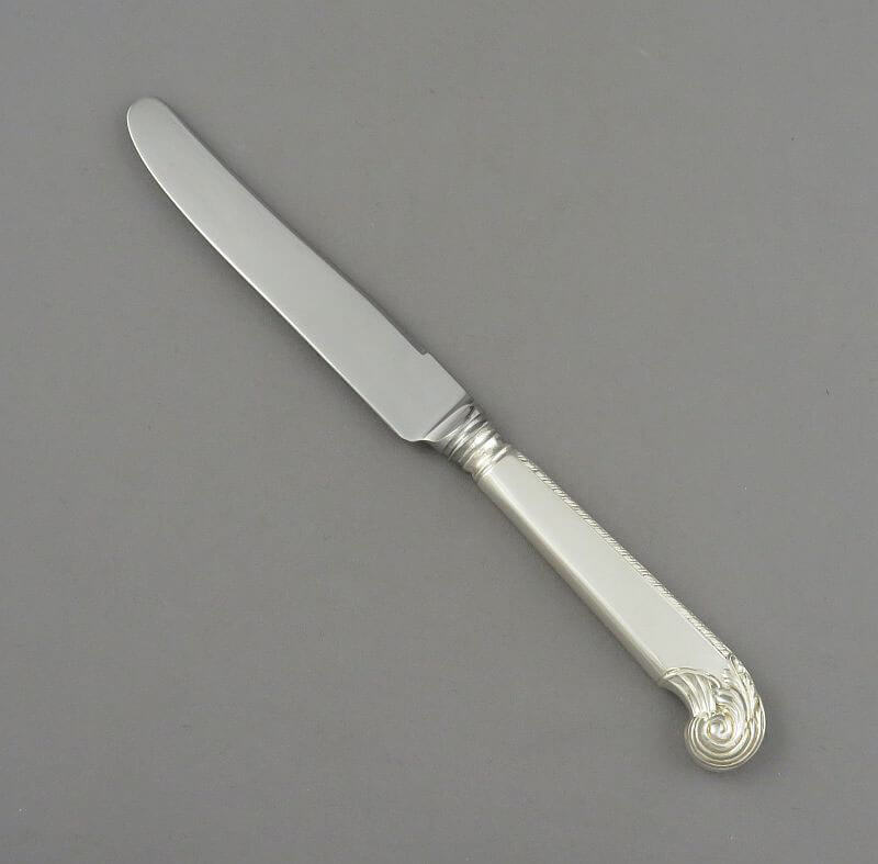 Birks George II Sterling Luncheon Knife French - JH Tee Antiques