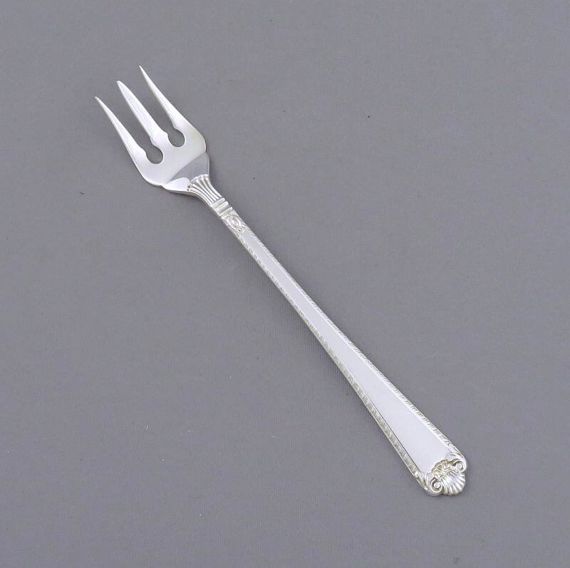 Birks George II Sterling Seafood Fork - JH Tee Antiques