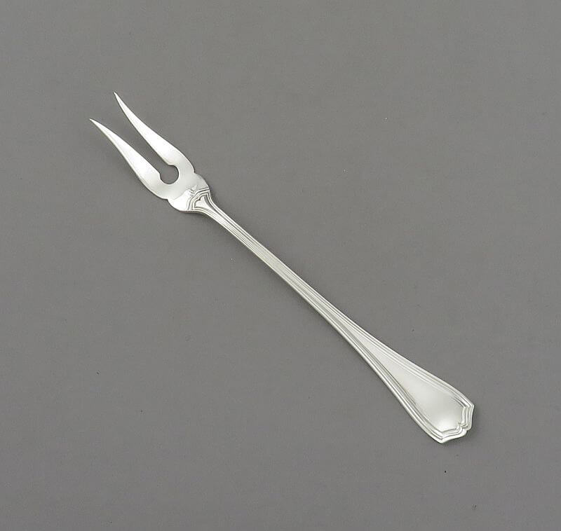 Birks Georgian Plain Sterling Pickle Fork - JH Tee Antiques