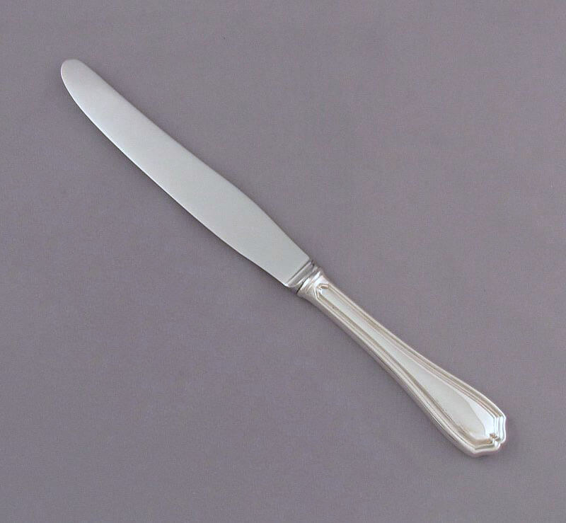 Birks Georgian Plain Dinner Knife Modern - JH Tee Antiques