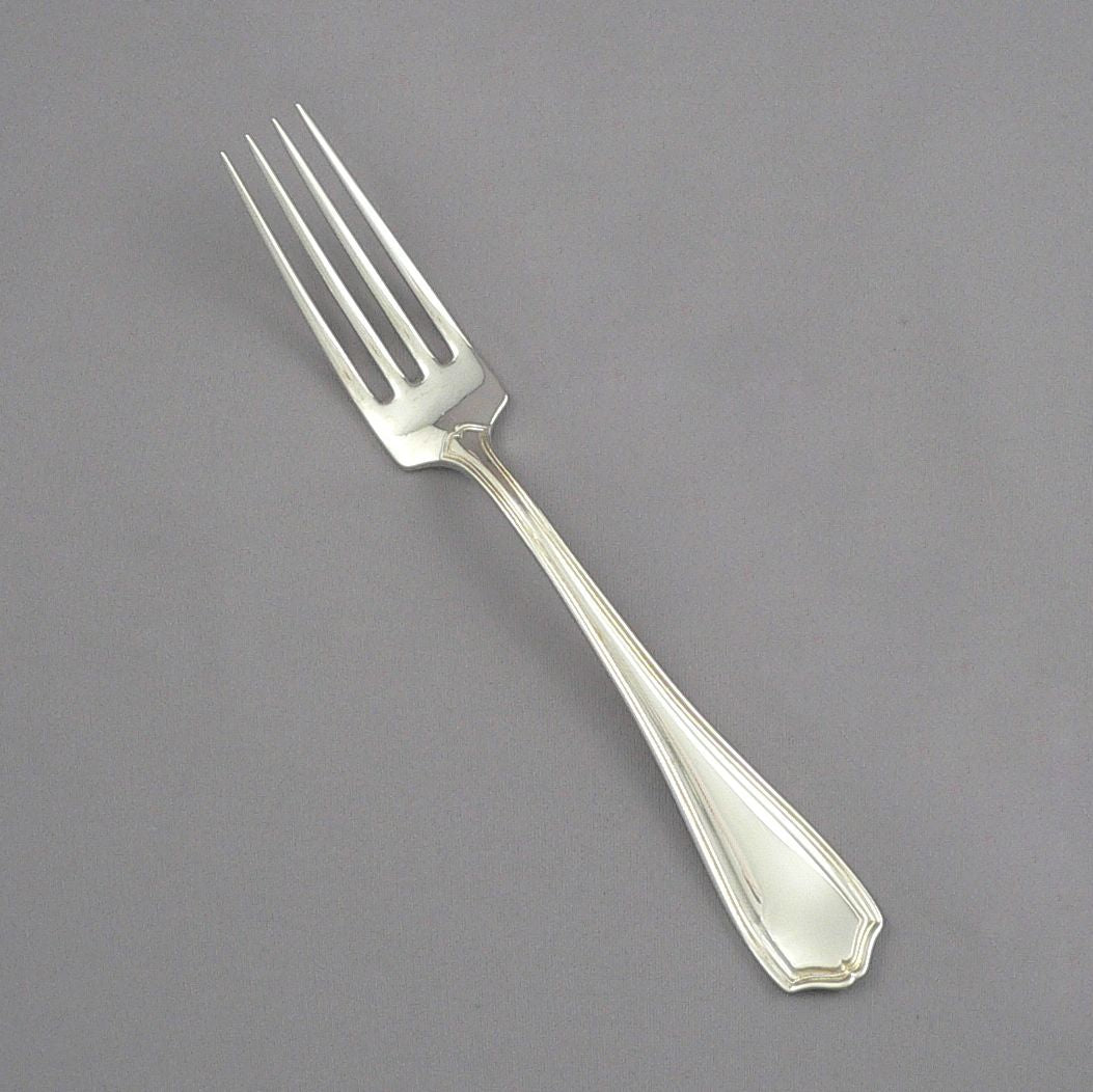Birks Georgian Plain Sterling Luncheon Fork - JH Tee Antiques