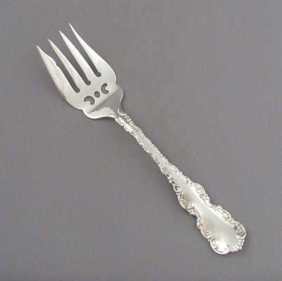 Birks Louis XV Pattern Sterling Cold Meat Fork - JH Tee Antiques