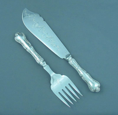 At Auction: Birks Louis XV Sterling Silver Cutlery Set for 12