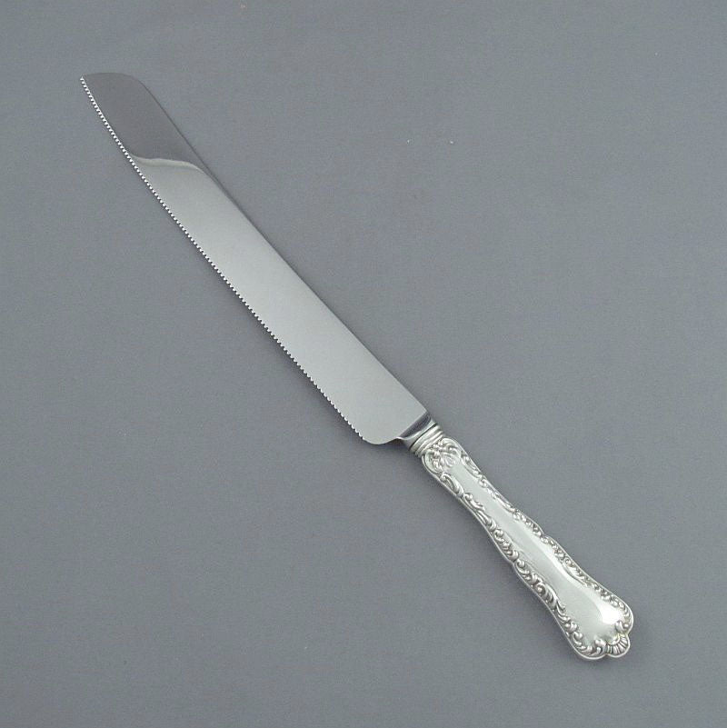 Birks Louis XV Pattern Bread Knife - JH Tee Antiques