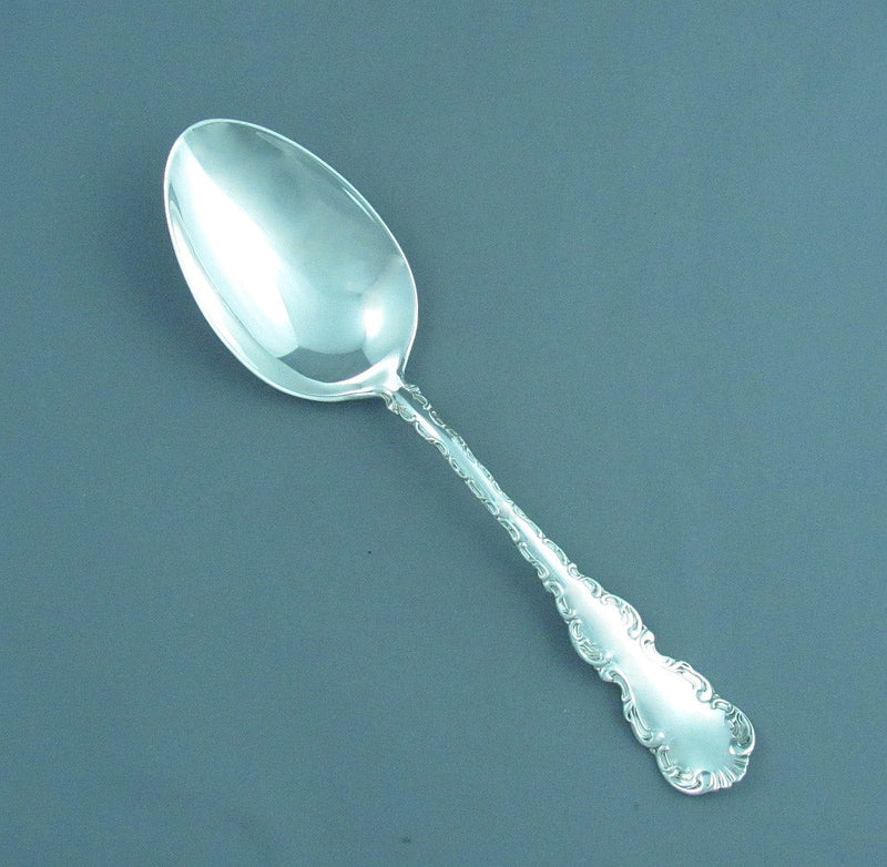 Birks Louis XV Pattern Silver Extra Large Serving Spoon - JH Tee Antiques