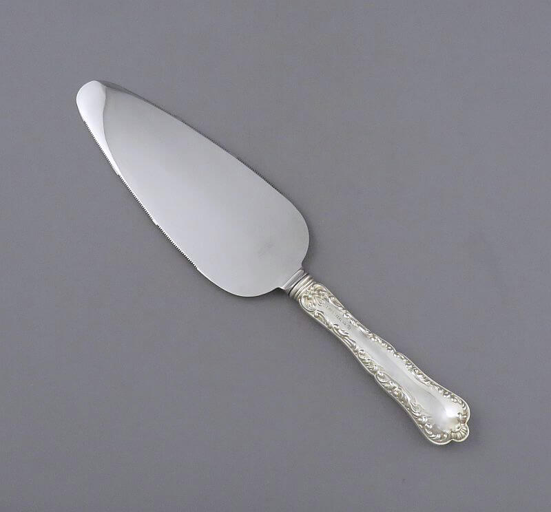 Birks Louis XV Sterling Silver Pie Slice - JH Tee Antiques