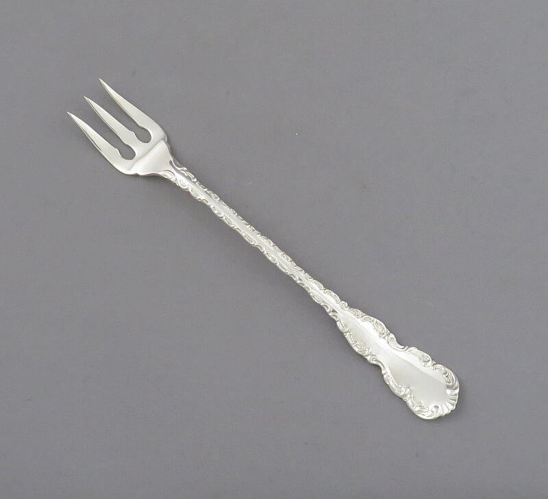 Birks Louis XV Sterling Seafood Fork - JH Tee Antiques