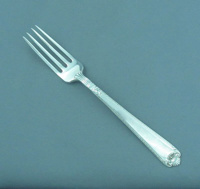 Birks George II Sterling Luncheon Fork - JH Tee Antiques