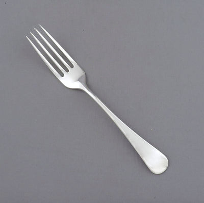 Birks Old English Sterling Luncheon Fork Reversed - JH Tee Antiques
