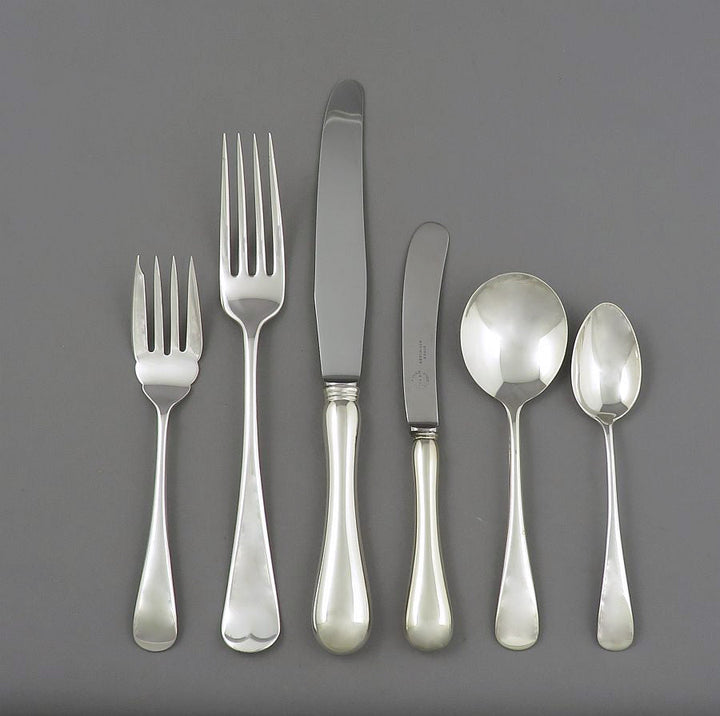 Birks Old English Dinner Size Place Setting - JH Tee Antiques