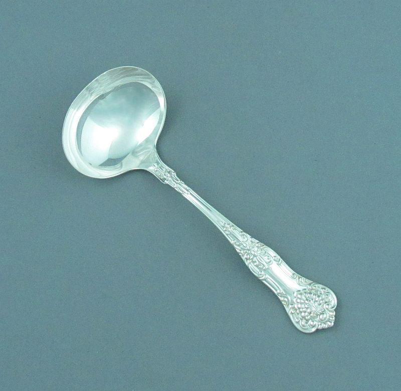 Birks Queens Pattern Silver Gravy Ladle - JH Tee Antiques
