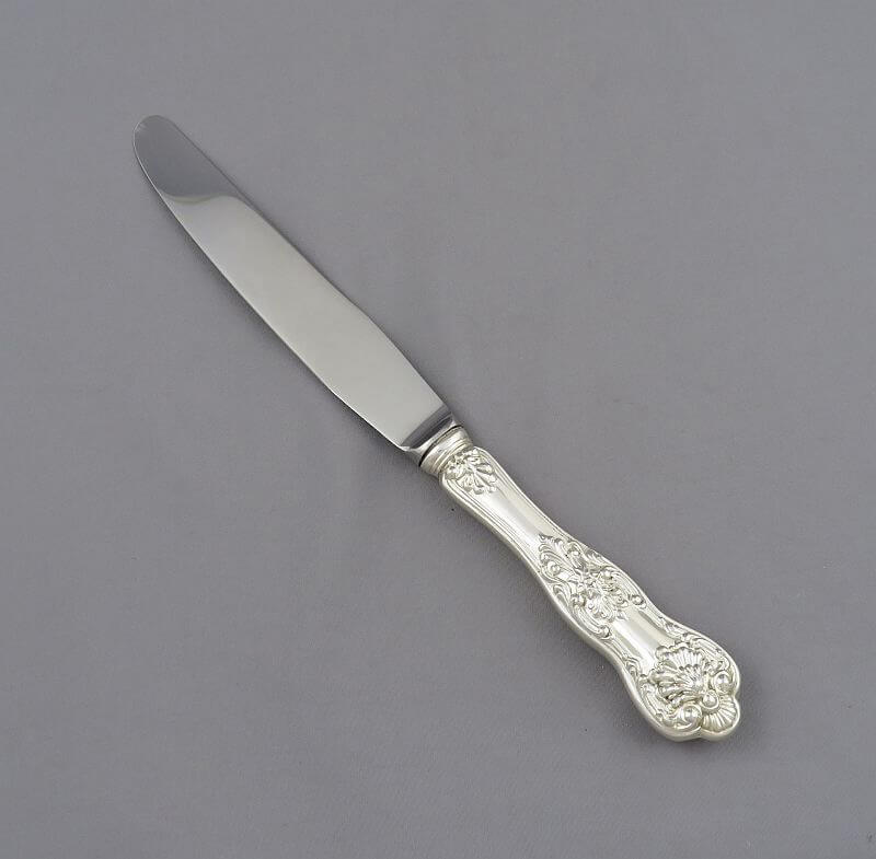 Birks Queens Sterling Luncheon Knife Modern - JH Tee Antiques