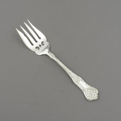 Birks Queens Pattern Sterling Cold Meat Fork - JH Tee Antiques