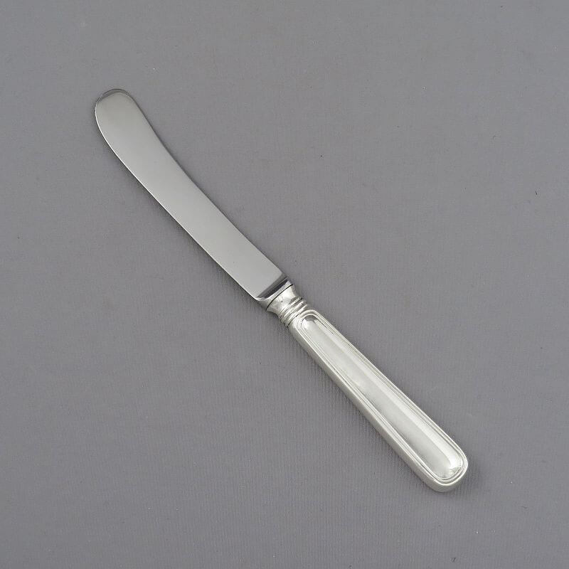 Birks Saxon Sterling Silver Butter Spreader - JH Tee Antiques