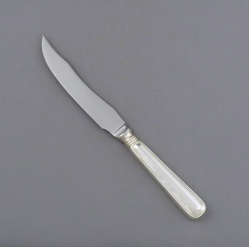 Birks Saxon Sterling Steak Knife - JH Tee Antiques