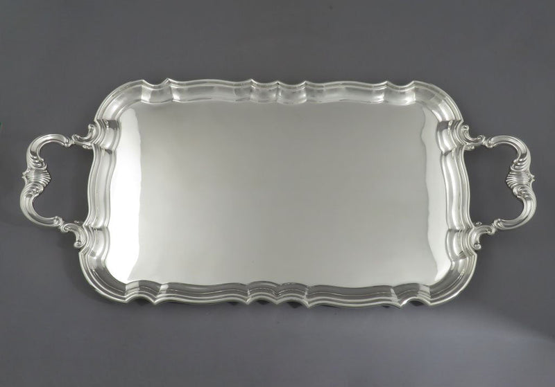 Birks Sterling Silver Cocktail Tray - JH Tee Antiques