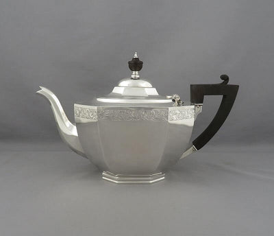 Birks Sterling Silver Teapot - JH Tee Antiques