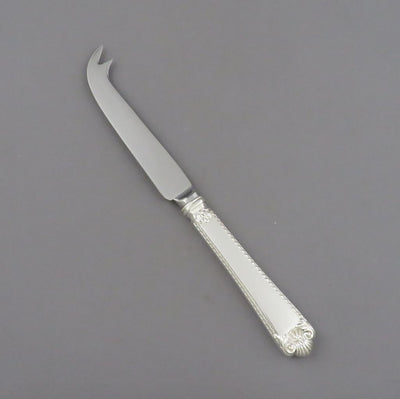 Birks George II Pattern Sterling Silver Cheese Knife - JH Tee Antiques