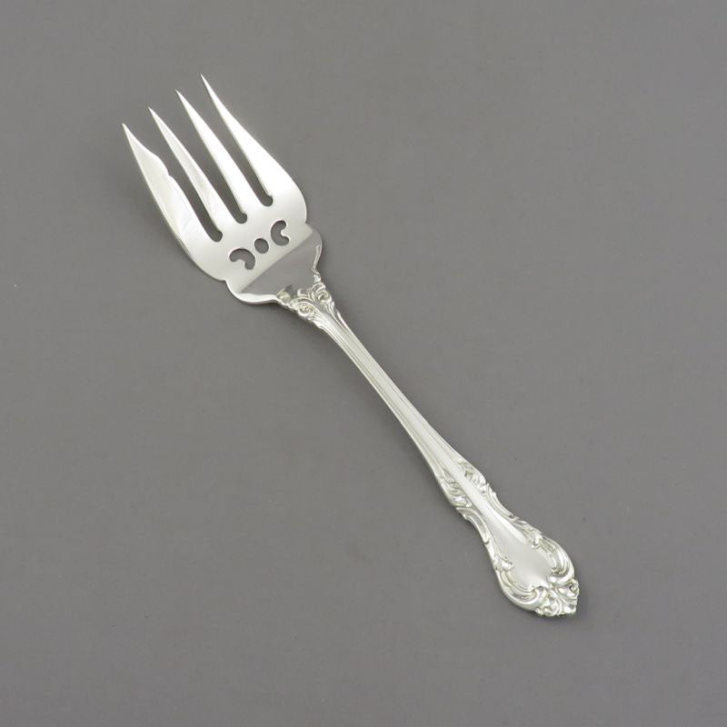 Birks Laurentian Pattern Sterling Cold Meat Fork - JH Tee Antiques