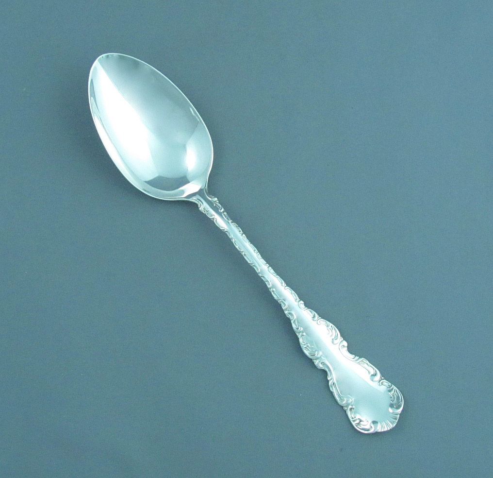 Birks Louis XV Pattern Sterling Dessert Spoon - JH Tee Antiques