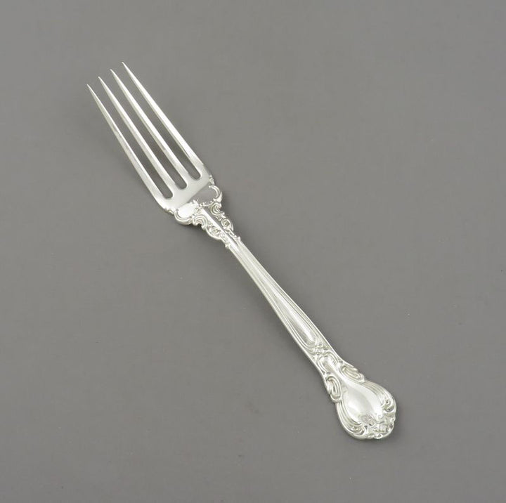 Birks Chantilly Pattern Sterling Dinner Fork - JH Tee Antiques