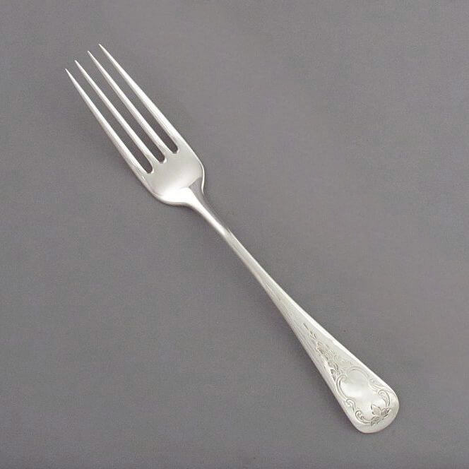 Birks Brentwood Pattern Sterling Dinner Fork - JH Tee Antiques