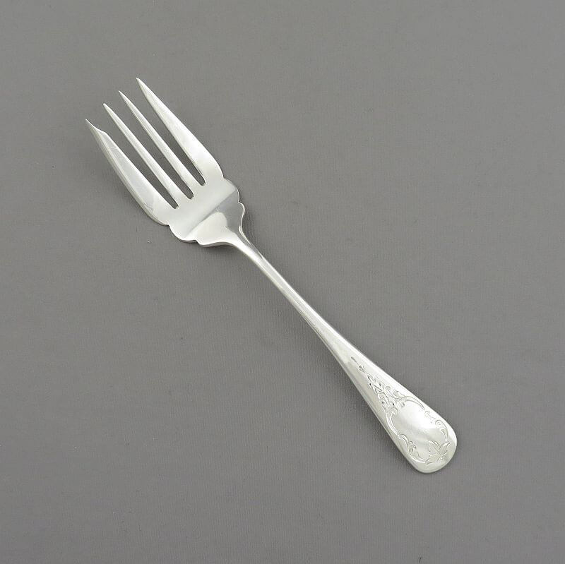 Birks Brentwood Sterling Salad Fork - JH Tee Antiques