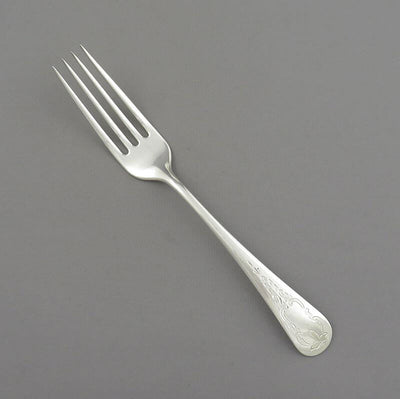 Birks Brentwood Pattern Sterling Luncheon Fork - JH Tee Antiques
