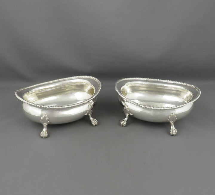 Pair of Buccellati Silver Serving Bowls - JH Tee Antiques