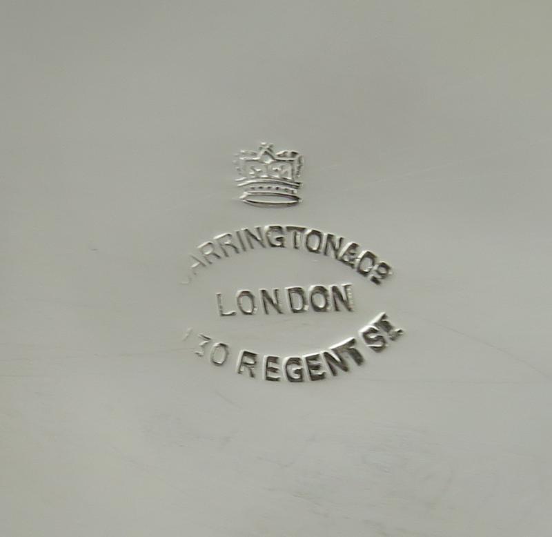 Carrington Sterling Silver Tea Caddy - JH Tee Antiques