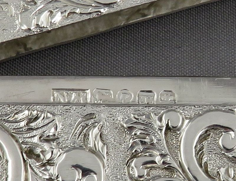 Victorian Castle Top Card Case Warwick Castle - JH Tee Antiques